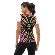 Load image into Gallery viewer, All-Over Print Women's Athletic T-shirt