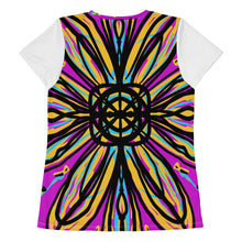 Load image into Gallery viewer, All-Over Print Women's Athletic T-shirt