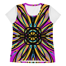 Load image into Gallery viewer, All-Over Print Women's Athletic T-shirt