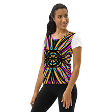 Load image into Gallery viewer, All-Over Print Women's Athletic T-shirt