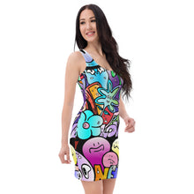 Load image into Gallery viewer, Doodle - Sublimation Cut & Sew Dress