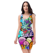 Load image into Gallery viewer, Doodle - Sublimation Cut & Sew Dress