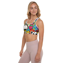 Load image into Gallery viewer, In The Jungle - Padded Sports Bra
