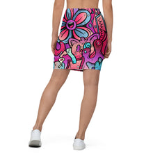 Load image into Gallery viewer, Blooms - Pencil Skirt
