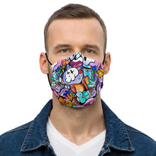 Load image into Gallery viewer, Doodle - Premium face mask