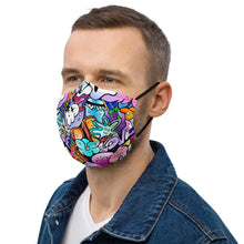 Load image into Gallery viewer, Doodle - Premium face mask