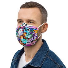 Load image into Gallery viewer, Doodle - Premium face mask