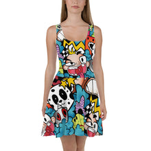 Load image into Gallery viewer, In The Jungle = Skater Dress