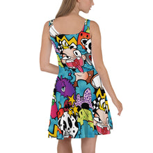 Load image into Gallery viewer, In The Jungle = Skater Dress