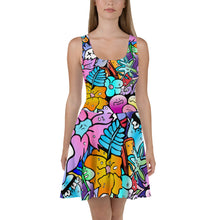 Load image into Gallery viewer, Doodle - Skater Dress