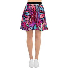 Load image into Gallery viewer, Blooms - Skater Skirt