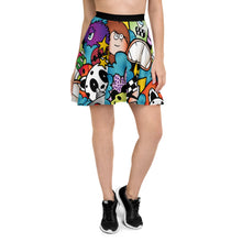 Load image into Gallery viewer, In The Jungle - Skater Skirt