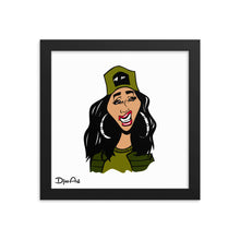 Load image into Gallery viewer, Hip Hop Girl - Framed poster