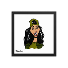 Load image into Gallery viewer, Hip Hop Girl - Framed poster