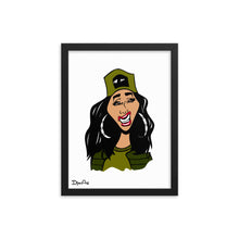 Load image into Gallery viewer, Hip Hop Girl - Framed poster