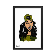 Load image into Gallery viewer, Hip Hop Girl - Framed poster