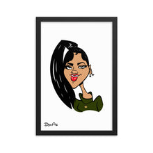 Load image into Gallery viewer, Funky Girl - Framed poster