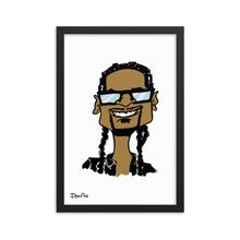 Load image into Gallery viewer, Rapper - Framed poster