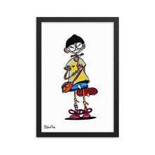 Load image into Gallery viewer, Skater - Framed poster