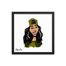 Load image into Gallery viewer, Hip Hop Girl - Framed poster
