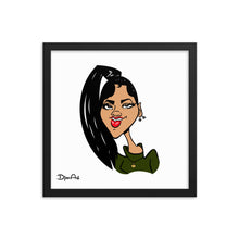 Load image into Gallery viewer, Funky Girl - Framed poster