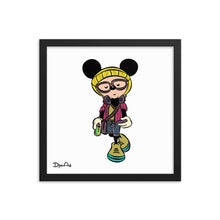 Load image into Gallery viewer, Mister Attitude - Framed poster