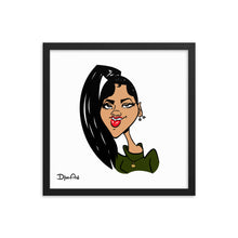 Load image into Gallery viewer, Funky Girl - Framed poster