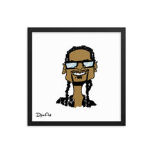 Load image into Gallery viewer, Rapper - Framed poster