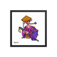Load image into Gallery viewer, Samurai - Framed poster