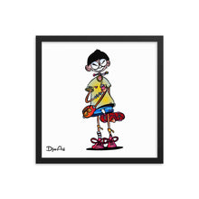 Load image into Gallery viewer, Skater - Framed poster