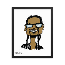 Load image into Gallery viewer, Rapper - Framed poster