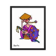 Load image into Gallery viewer, Samurai - Framed poster