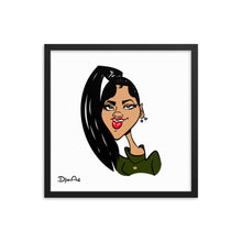 Load image into Gallery viewer, Funky Girl - Framed poster