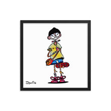 Load image into Gallery viewer, Skater - Framed poster