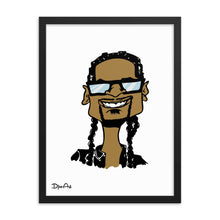 Load image into Gallery viewer, Rapper - Framed poster