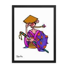 Load image into Gallery viewer, Samurai - Framed poster