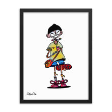 Load image into Gallery viewer, Skater - Framed poster