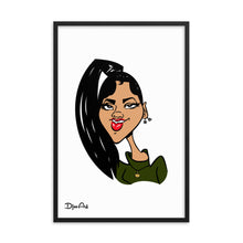 Load image into Gallery viewer, Funky Girl - Framed poster