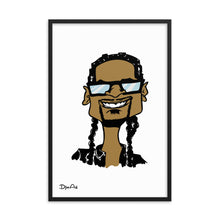 Load image into Gallery viewer, Rapper - Framed poster
