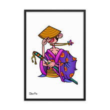 Load image into Gallery viewer, Samurai - Framed poster