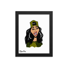 Load image into Gallery viewer, Hip Hop Girl - Framed poster