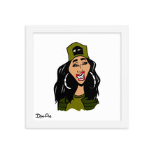 Load image into Gallery viewer, Hip Hop Girl - Framed poster