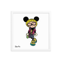 Load image into Gallery viewer, Mister Attitude - Framed poster