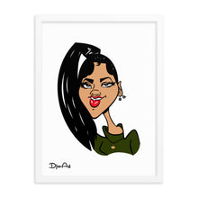 Load image into Gallery viewer, Funky Girl - Framed poster