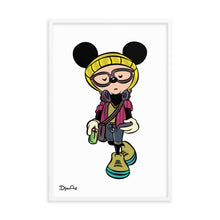 Load image into Gallery viewer, Mister Attitude - Framed poster