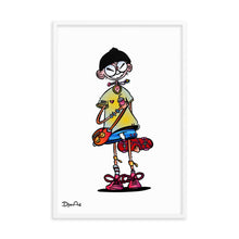 Load image into Gallery viewer, Skater - Framed poster