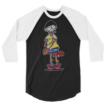Load image into Gallery viewer, Skater - 3/4 sleeve raglan shirt