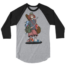 Load image into Gallery viewer, Voyager - 3/4 sleeve raglan shirt