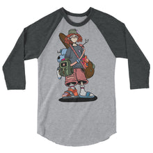 Load image into Gallery viewer, Voyager - 3/4 sleeve raglan shirt