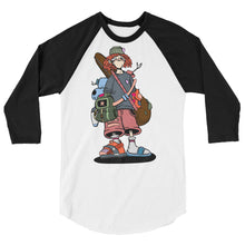 Load image into Gallery viewer, Voyager - 3/4 sleeve raglan shirt